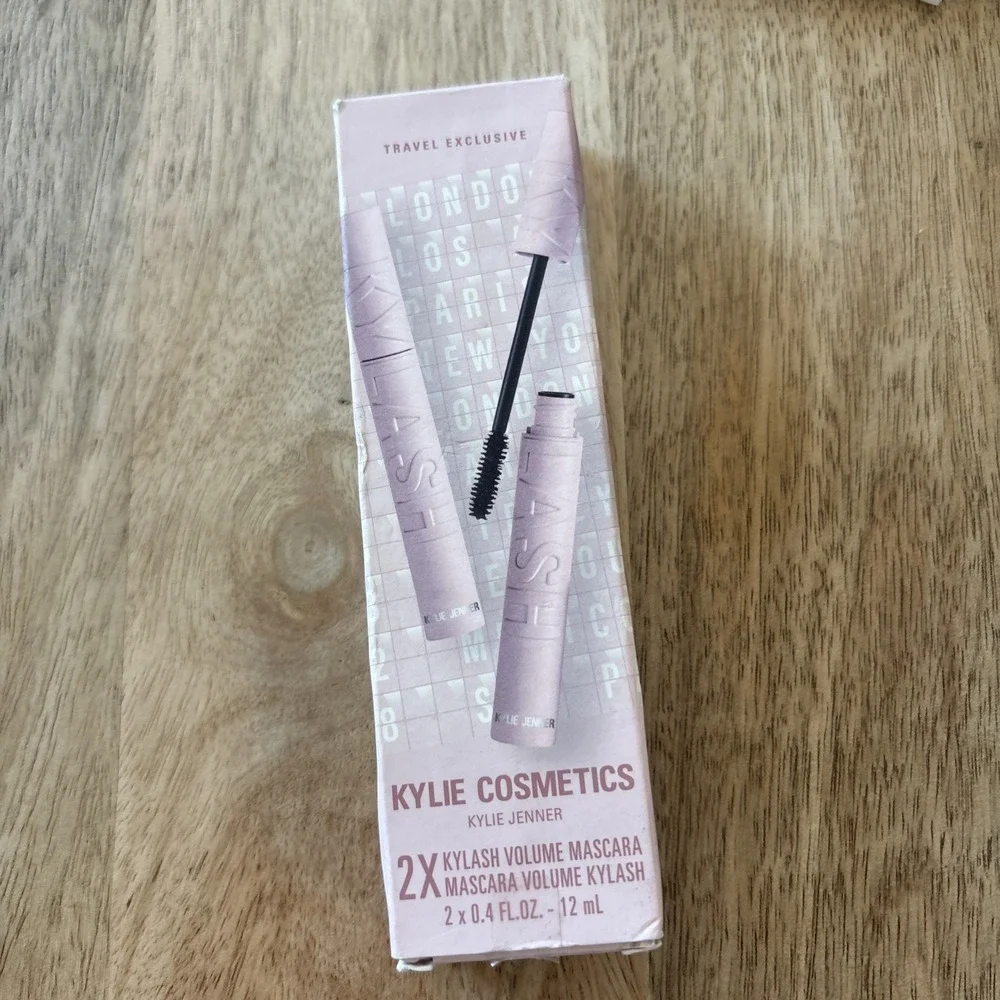 2X KYLIE Cosmetics Kylash Volume Mascara Travel Retail 2 X 0.4 Fl Oz/12ml
